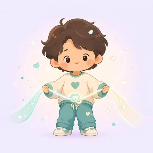 しなやかな結び手のキャラクター