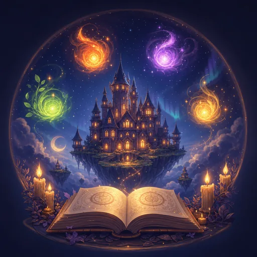 魔法学校の寮診断の世界観