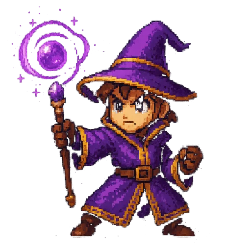 魔法使い (Mage) のキャラクター